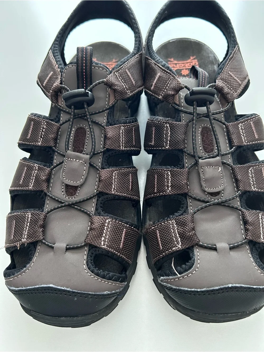 Gotcha Gulch Outdoor Hiking Fisherman Sandals Men’s Size 12 EU46 Brown Comfort